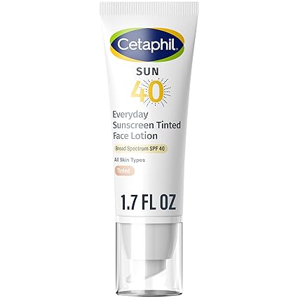 CETAPHIL Everyday Sunscreen Tinted Lotion for Face, 1.7 fl oz