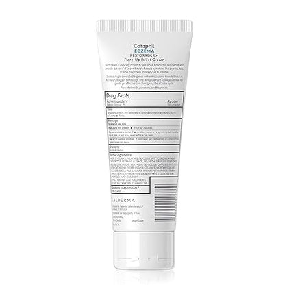 CETAPHIL ECZEMA RESTORADERM FLARE-UP RELIEF CREAM