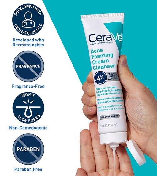 Acne Foaming Cream Cleanser 150 ml