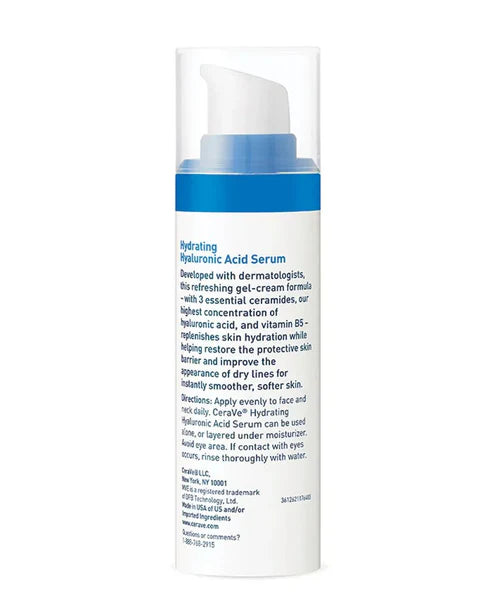 CeraVe's Hydrating Hyaluronic Acid Serum